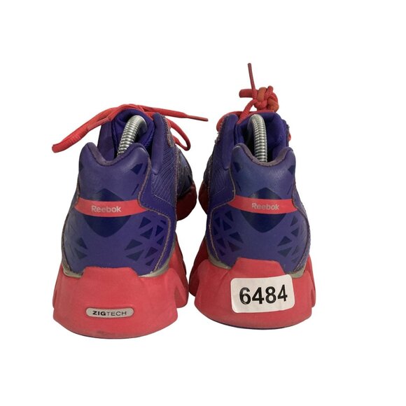 Reebok Zigtech Women's Size 5.5 Purple Pink Mesh Sneakers running Shoes - Picture 4 of 8